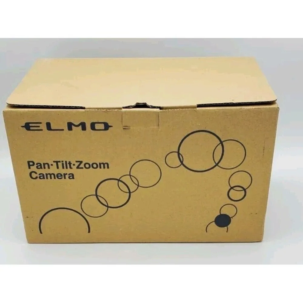 Elmo PTC-400C Pan Tilt Zoom Remote Controlled CCTV Camera Ceiling‎ Security Conf